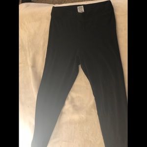 Black VS PINK basic cotton leggings